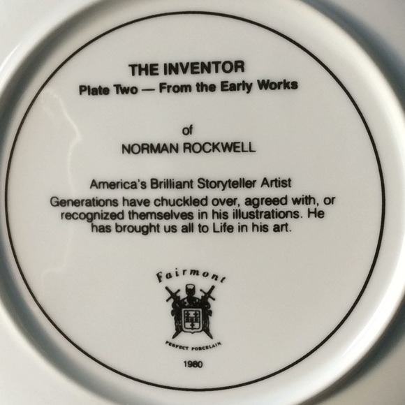 Norman Rockwell “The Inventor” - Picture 5 of 7